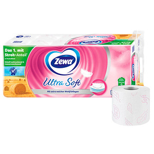 Zewa Toilettenpapier Ultra Soft 4-lagig, 20 Rollen von Zewa