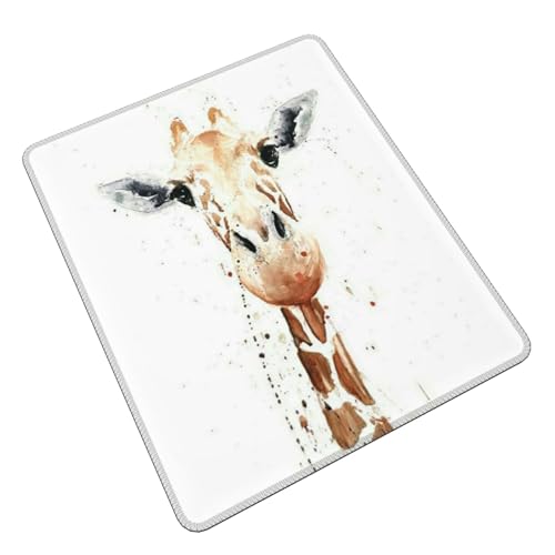 Zhengjia Clever Giraffe Mauspad, rutschfeste Gummiunterseite, Tastatur-Pad, Gaming-Mauspad von Zhengjia