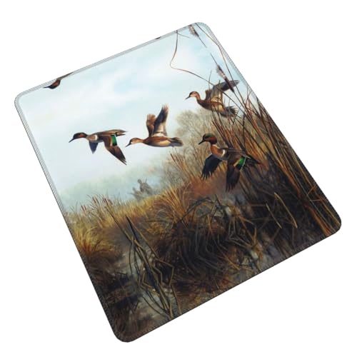 Zhengjia Hunting Flying Wild Mouse-Pad, rutschfeste Gummiunterseite, Tastatur-Pad, Gaming-Mauspad von Zhengjia