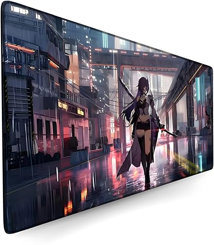 Zhrupen Anime Mouse Pad Honkai: Star Rail Acheron Anime Mouse Pads Desk Mat Keyboard Mat Large Mouse Pads (900x400mm) ﻿ von Zhrupen