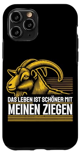 Hülle für iPhone 11 Pro Ziege Ziegen Ziegeliebhaber Bauer Bauernhof Ziege von Ziegen Shirt für Ziegenliebhaber Geschenke