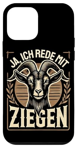 Hülle für iPhone 12 mini Ziege Ziegen Ziegeliebhaber Bauer Bauernhof Ziege von Ziegen Shirt für Ziegenliebhaber Geschenke