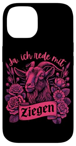 Hülle für iPhone 14 Ziege Damen Ziegen Ziegeliebhaber Bauer Bauernhof Ziege von Ziegen Shirt für Ziegenliebhaber Geschenke