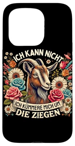 Hülle für iPhone 15 Pro Ziegen Damen Ziege Ziegeliebhaber Bauer Bauernhof Ziege von Ziegen Shirt für Ziegenliebhaber Geschenke