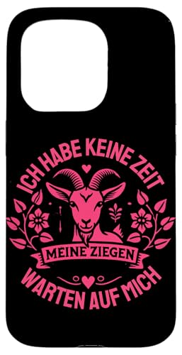 Hülle für iPhone 15 Pro Ziegen Damen Ziege Ziegeliebhaber Bauer Bauernhof Ziege von Ziegen Shirt für Ziegenliebhaber Geschenke