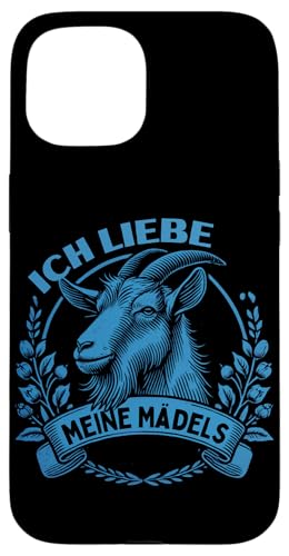 Hülle für iPhone 15 Ziege Ziegen Ziegeliebhaber Bauer Bauernhof Ziege von Ziegen Shirt für Ziegenliebhaber Geschenke