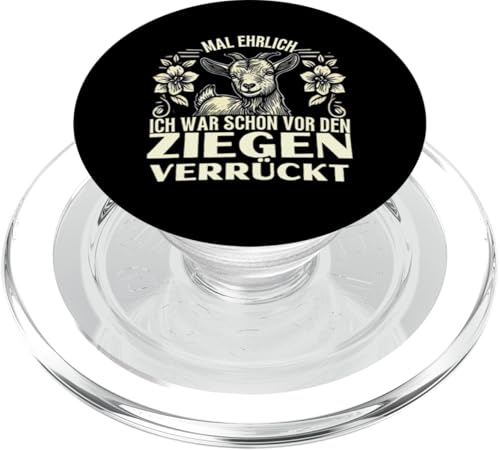 Ziege Damen Ziegen Ziegeliebhaber Bauer Bauernhof Ziege PopSockets PopGrip für MagSafe von Ziegen Shirt für Ziegenliebhaber Geschenke