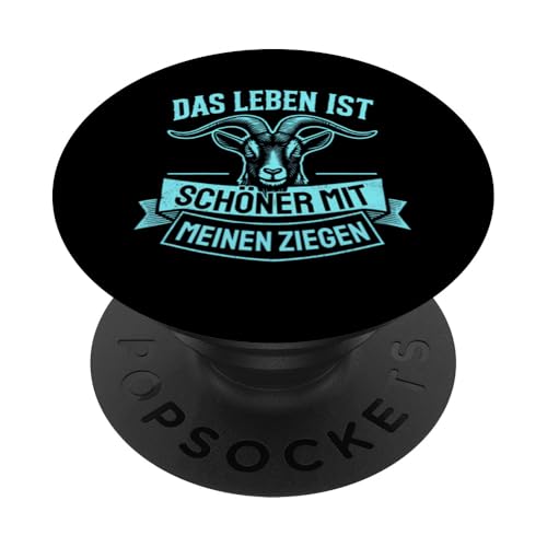 Ziege Ziegen Ziegeliebhaber Bauer Bauernhof Ziege PopSockets Klebender PopGrip von Ziegen Shirt für Ziegenliebhaber Geschenke