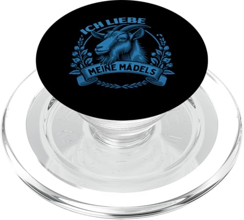 Ziege Ziegen Ziegeliebhaber Bauer Bauernhof Ziege PopSockets PopGrip für MagSafe von Ziegen Shirt für Ziegenliebhaber Geschenke