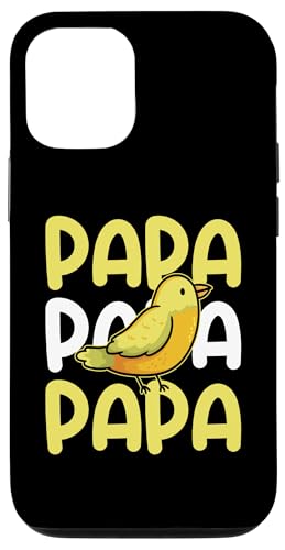 Hülle für iPhone 12/12 Pro Vogel Vater Papa Kanarienvogel von Ziervögel Kanarienvogel