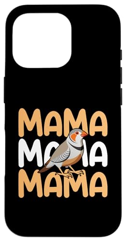 Hülle für iPhone 16 Pro Vogel Mama Mutter Zebrafink von Ziervögel Zebrafink