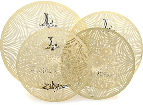 Zildjian L80 Series Low Volume 3 Cymbal Box Set - 14" Hi-Hats, 16" Crash, 18" Crash/Ride von Zildjian