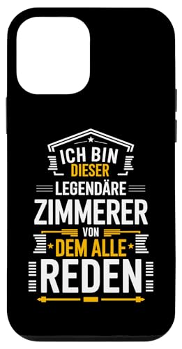 Hülle für iPhone 12 mini Zimmermann Zimmerermeister Holzhandwerker Zimmerer von Zimmerer und Zimmermann Geschenke für Handwerker