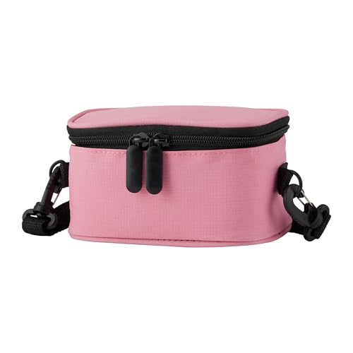 Zink Premium-Tragetasche mit verstellbarem Gurt, integrierte Netztasche zur Aufbewahrung von Zink-Rollpapier, und USB-Kabel (Rosa), kompatibel mit HP Sprocket Panorama Sofortbilddrucker (Nur Tasche) von Zink