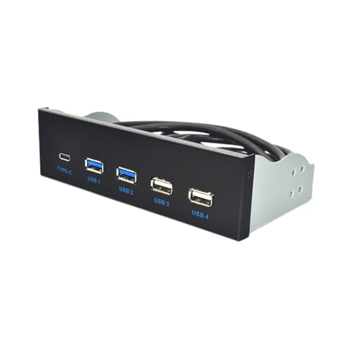 Zkydhbd MultiPorts USB 3.1-Frontplatten Hubs 5 25-Zoll ROM Desktop ROM von Zkydhbd