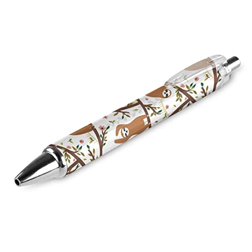Zltegako Lustiger Faultier-Kugelschreiber, einziehbarer Kugelschreiber, tragbar, blaue Tinte, Stift für Zuhause, Büro, 1 Stück von Zltegako
