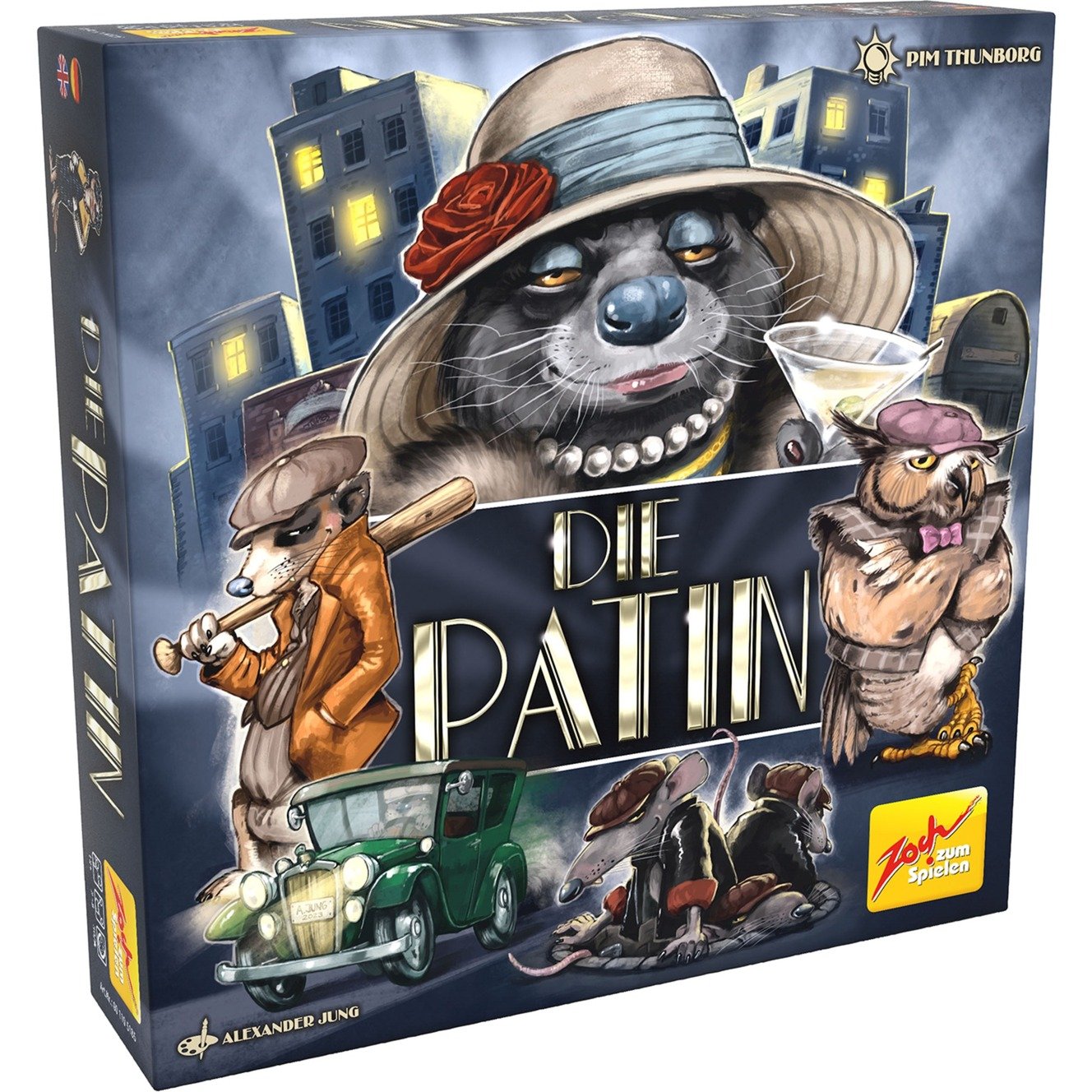 Die Patin, Brettspiel von Zoch