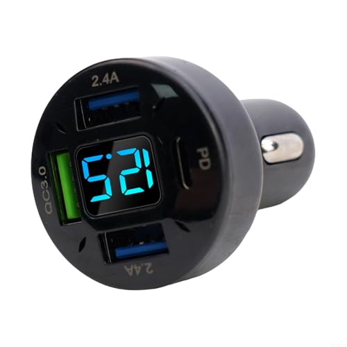 High Speed Charging 4 USB Car Charger Wide Voltage Input, Material von Zoegneer