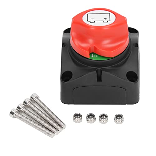 Zohisin 12‑36V 275A Batterie Batterieschalter aus 2 Positionen Stromausfall Isolator für Autofahrzeug -RV -ATV -Boot Zohisin 12‑36V 275A Batterie Batterieschalter aus 2 Positionen Stromausfall Isolator für Autofahrzeug -RV -ATV -Boot von Zohisin