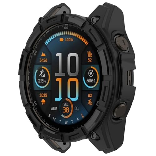 Zohmuly Schutzhülle kompatibel für Garmin Enduro 3 TPU Schutzhülle, Smartwatch Schutzhülle Shell Weiche und langlebige Uhrenzubehör von Zohmuly