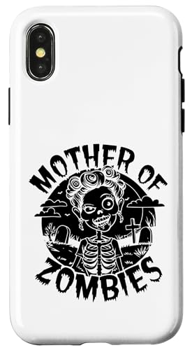 Die Mutter der Zombies, Zombie-Horror-Trick or Treat, Halloween Hülle für iPhone X/XS von Zombie Halloween Lover Gifts