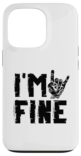 I'm Fine Zombie Hand Zombies Horror Trick or Treat Halloween Hülle für iPhone 13 Pro von Zombie Halloween Lover Gifts