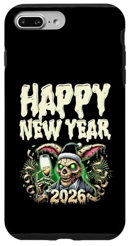 Happy New Year Happy Halloween Eve Hülle für iPhone 7 Plus/8 Plus von Zombie Spooky Scary Halloween Design