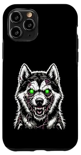 Husky Zombie Fröhlichen Halloween-Abend Hülle für iPhone 11 Pro von Zombie Spooky Scary Halloween Design