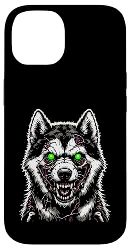 Husky Zombie Fröhlichen Halloween-Abend Hülle für iPhone 14 von Zombie Spooky Scary Halloween Design