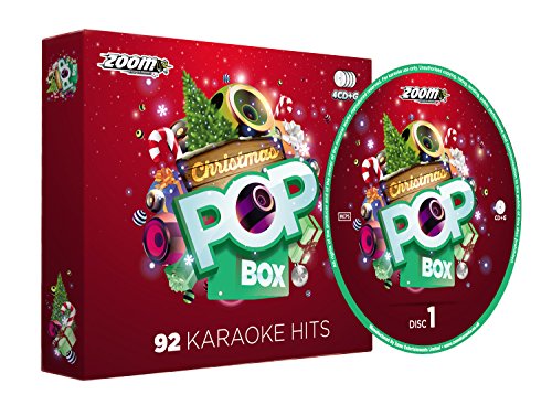 Zoom Karaoke Christmas Pop Box Party Pack - 4 CD+G Box Set - 92 Songs von Zoom Karaoke
