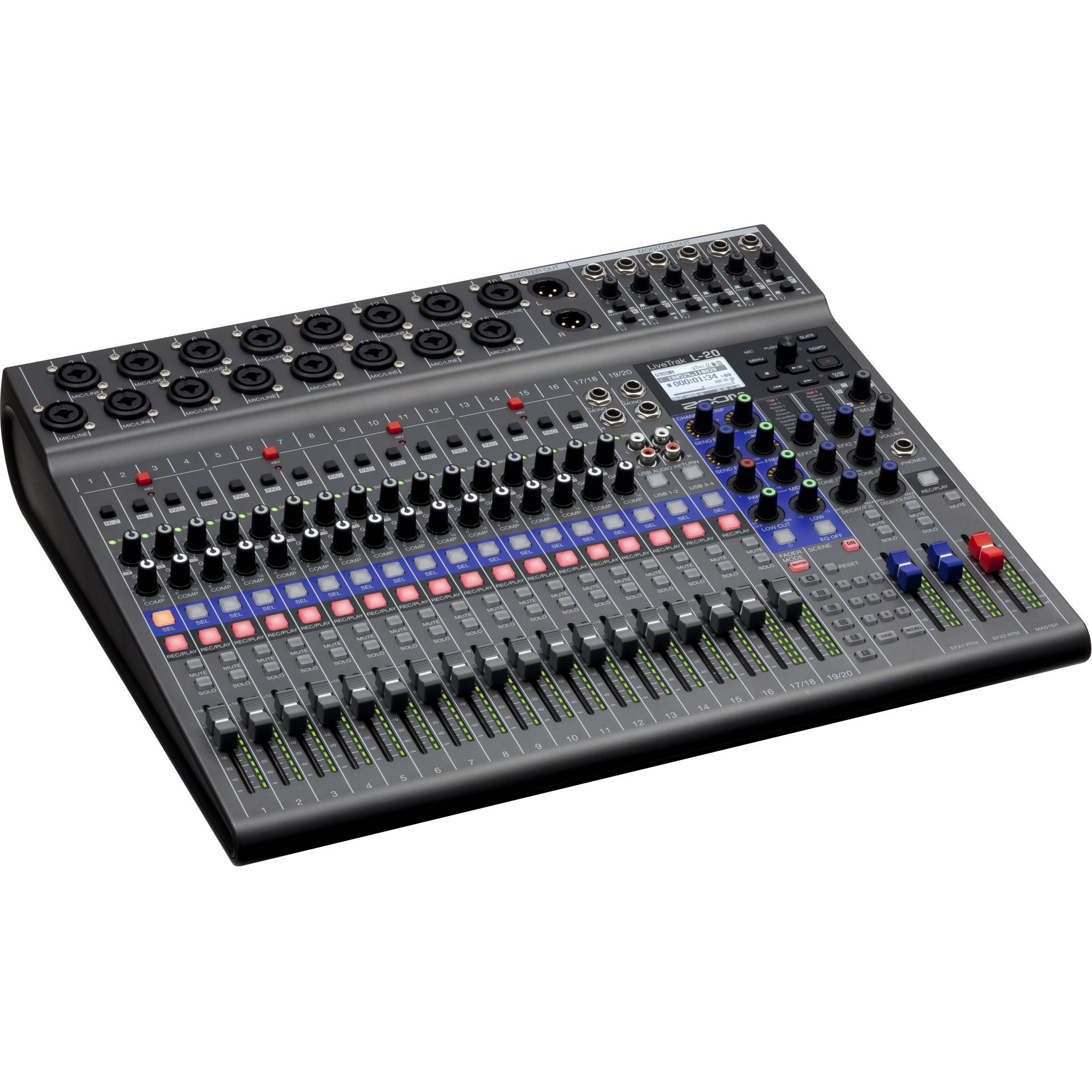 Zoom LiveTrak L-20 Digital Mixer von Zoom