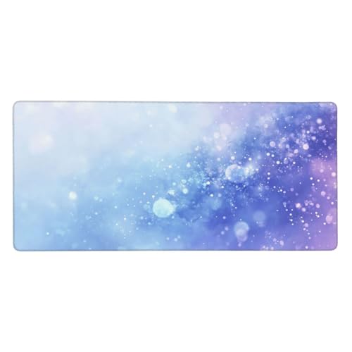 Gaming Mauspad Lila, Traum Mauspad XXL 800 x 300 x 4mm, Anti Rutsch Basis und Wasser Resistent Weiche Oberfläche Mouse Pad Verbesserung Präzision und Geschwindigkeit der Büroarbeit, Zimmer Deko-GZ1424 von Zosoore