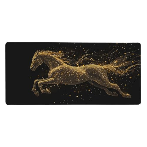 Tier Gaming Mauspad XXL 600 x 300 x 4mm, Groß Tier Mousepad Vernähte Kanten Wasserdicht Anti-Rutsch Basis Desk Mat für PC, Laptop Verbesserung der Präzision und Geschwindigkeit der Büroarbeit-GZ33 von Zosoore