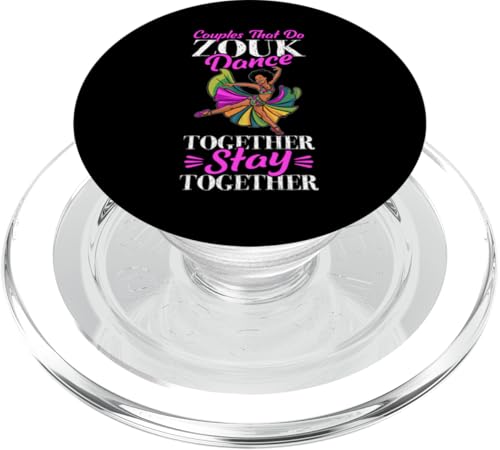 Witziger Zouk Tänzer Spruch PopSockets PopGrip für MagSafe von Zouk Tanz Designs