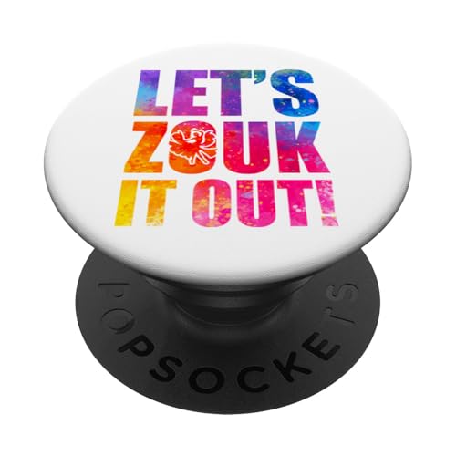 Witziger Zouk Tänzer Spruch PopSockets mit austauschbarem PopGrip von Zouk Tanz Designs