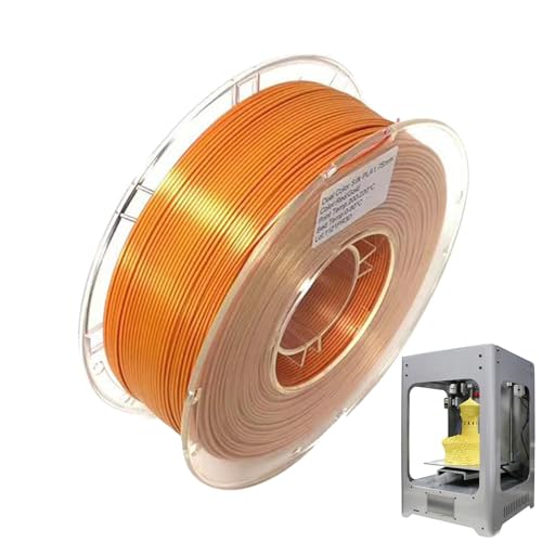 Zqkimzi 3D-Drucker-Filament, Seiden-3D-Drucker-Filament,Zweifarbiges Filament für 3D-Drucker - Mehrfarbiges Filament mit schnellem Farbwechsel, 1,75 mm Spulenfilament von Zqkimzi