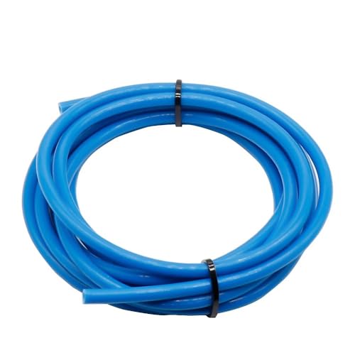 Zqunzh 1/2/5/10 Meter 2x4mm ID 2mm OD 4mm PTFE Rohr for 3D Drucker Teile Rohr for Bowdeny J-Kopf 1,75mm Filament Führungsrohr Ender3 v2 CR10(Blue,10M) von Zqunzh