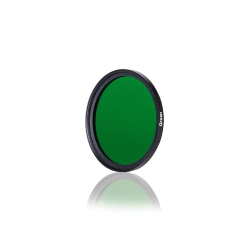 Zqunzh Farbe FLD Orange Rot Gelb Grün Blau Filter 30MM 37MM 40,5MM 46MM 49MM 52MM 55 58MM 62MM 67MM 72MM 77MM 82MM for DSLR Kamera S(43mm,Green) von Zqunzh