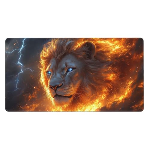 Mauspad aurona Schreibtischunterlage Fantasie Mauspad Groß 1200x600x3mm XXL Mousepad Gaming verbessert Präzision und Geschwindigkeit, Desk Mat Wasserabweisend und Verstärkte Kanten, für Home Office von Zsoxooll