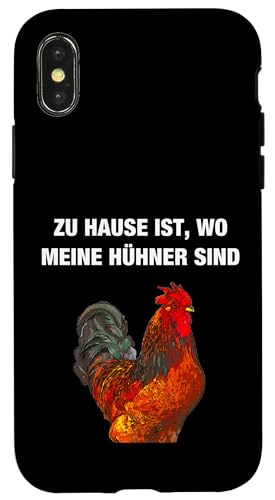 Zu Hause ist wo meine Hühner sind Hülle für iPhone X/XS von Zu Hause ist wo meine Hühner sind T-Shirts