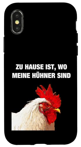 Zu Hause ist wo meine Hühner sind Hülle für iPhone X/XS von Zu Hause ist wo meine Hühner sind T-Shirts