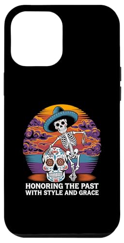 Hülle für iPhone 12 Pro Max Tag Der Toten Mexikanischer Dia De Los Muertos Zuckerschädel von Zuckerschädel & Halloween - Tag Der Toten