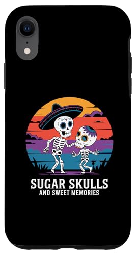 Hülle für iPhone XR Tag Der Toten Mexikanischer Dia De Los Muertos Zuckerschädel von Zuckerschädel & Halloween - Tag Der Toten