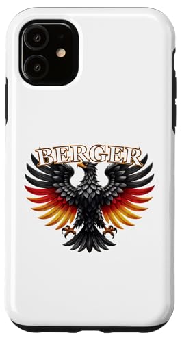 Hülle für iPhone 11 Berger Nachname Familienname Surname Family Last Name von Zuname Family Name Merch Apparel Tees And Stuff