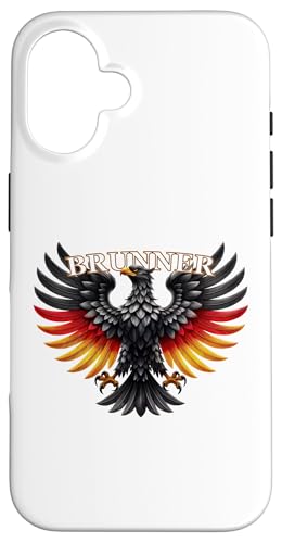 Hülle für iPhone 16 Brunner Nachname Familienname Surname Family Last Name von Zuname Family Name Merch Apparel Tees And Stuff