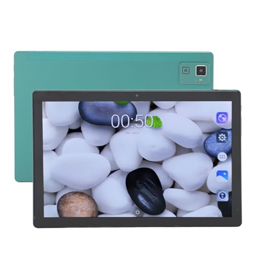 10,1-Zoll-Tablet, BT-Tablet Octa-Core-CPU 2630 X 1640 6 GB 128 GB mit 3 Kartensteckplätzen mit Dual-Kamera Typ-C-Tablet für Android 13 Zum Lesen, Ansehen, Spielen (EU-Stecker) von Zunate