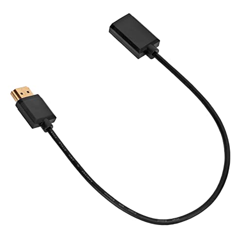 4K High Definition Multimedia Interface 2.0-Kabel, 18 Gbit/s, Stecker-zu-Buchse-Verlängerung, 32 Kanäle, 1536 kHz Abtastrate, 3840 X 2160 Auflösung, 60 FPS Bildrate (0,3 m) von Zunate