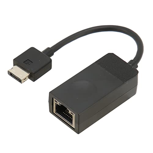 Ethernet-Adapter, RJ45-Anschluss 10 100 Mbit/s Netzwerkadapter für Thinkpad X280, X390 Yoga, T495s, L13Yog, X1 Yoga 4., 5. Gen, X1 Carbon 6., 8. Gen, 01YU026 von Zunate