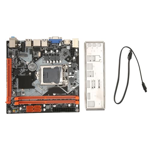 ITX H110 Motherboard, 2xDDR4 32GB LGA1151 SATA3.0 M.2 Nvme ITX Gaming Tastatur, Unterstützung für PCIE3.0 X16, HDMI, VGA, 4xSATA3.0, USB3.0, für Desktop-Computer von Zunate