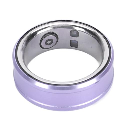 Smart Health Ring, Smart Ring Health Tracker, BT 5.1, Schlafkörpertemperaturüberwachung Schrittzähler IP68 Smart Ring, Fitness Tracker Smart Ring für Frauen von Zunate